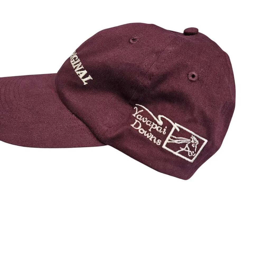 Coors Original Yavapai Downs Maroon Baseball Cap‎ Adjustable Strapback Hat